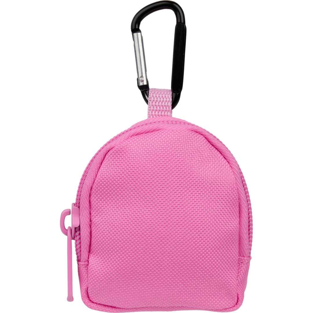 Mini backpack bag charm Natural miniatura 26