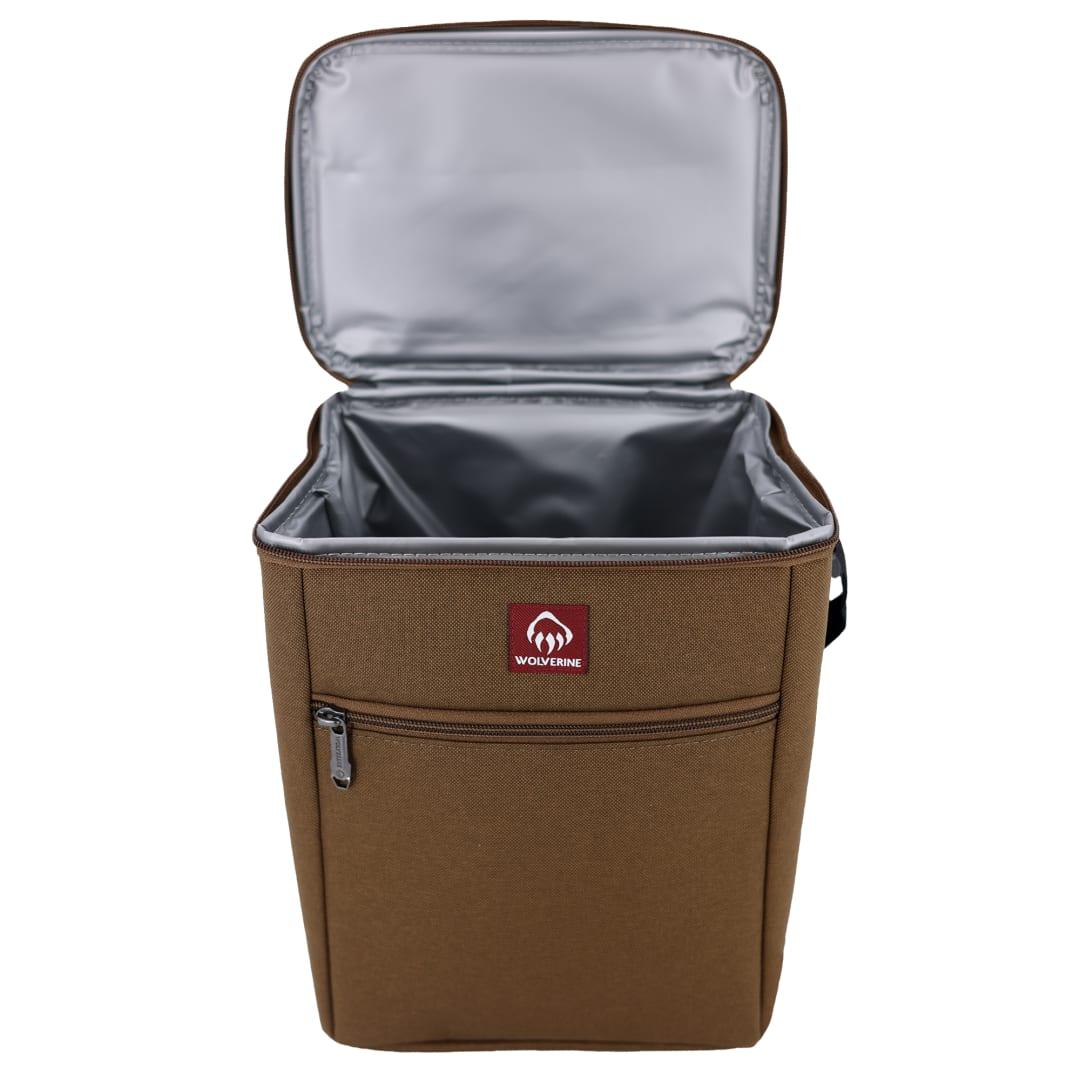 Wolverine vertical 12 can cooler Black miniatura 16