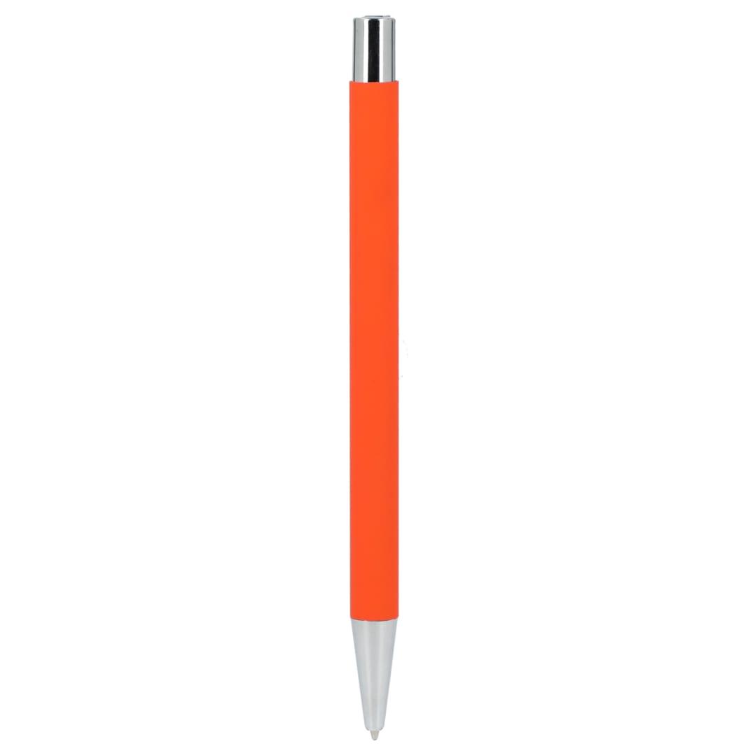 Maxi recycled aluminum soft touch gel pen Black miniatura 19