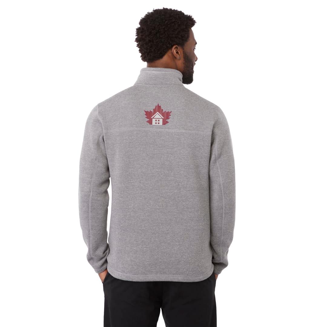 Darnell eco knit full zip - mens Grey miniatura 10