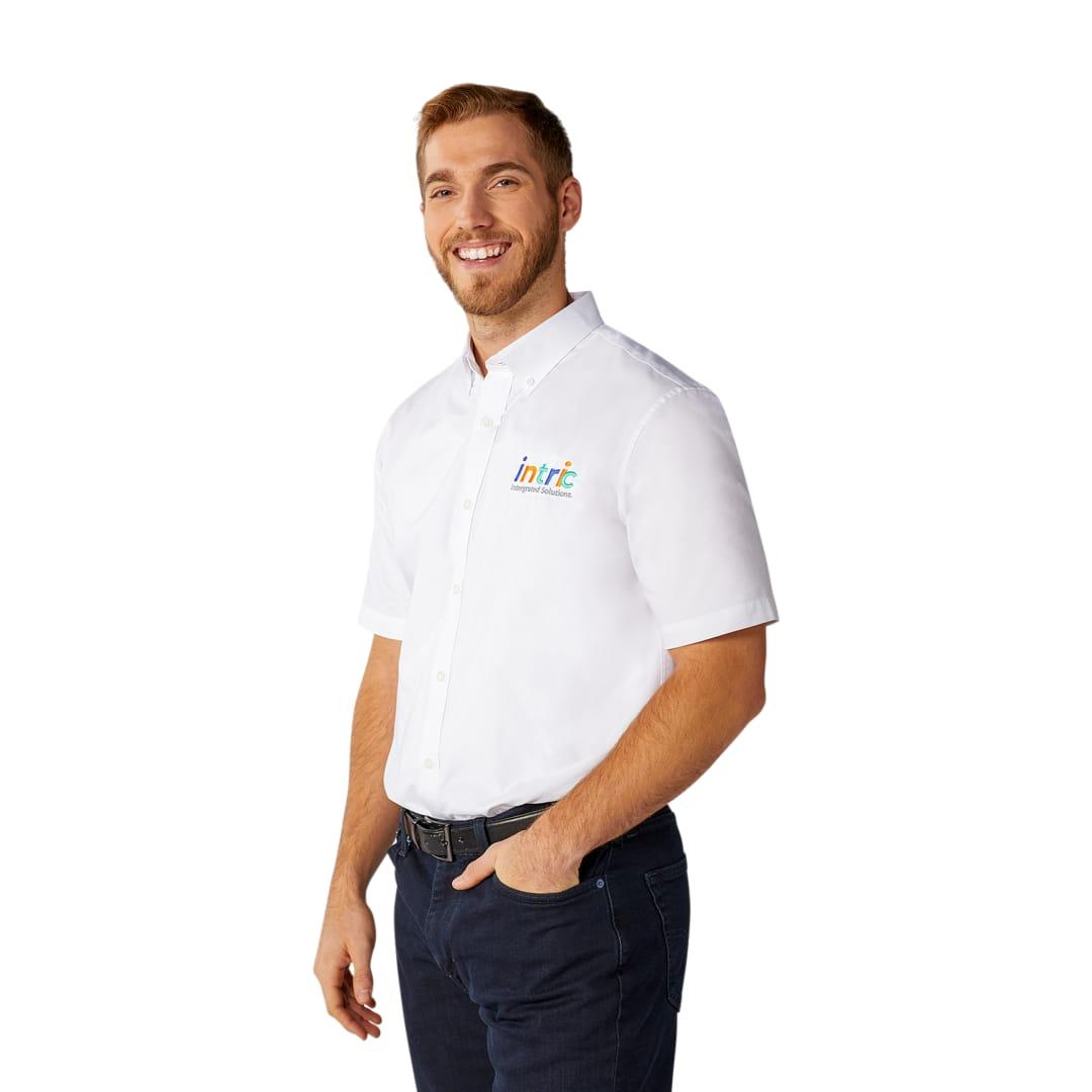 Mens samson oxford ss shirt White miniatura 7