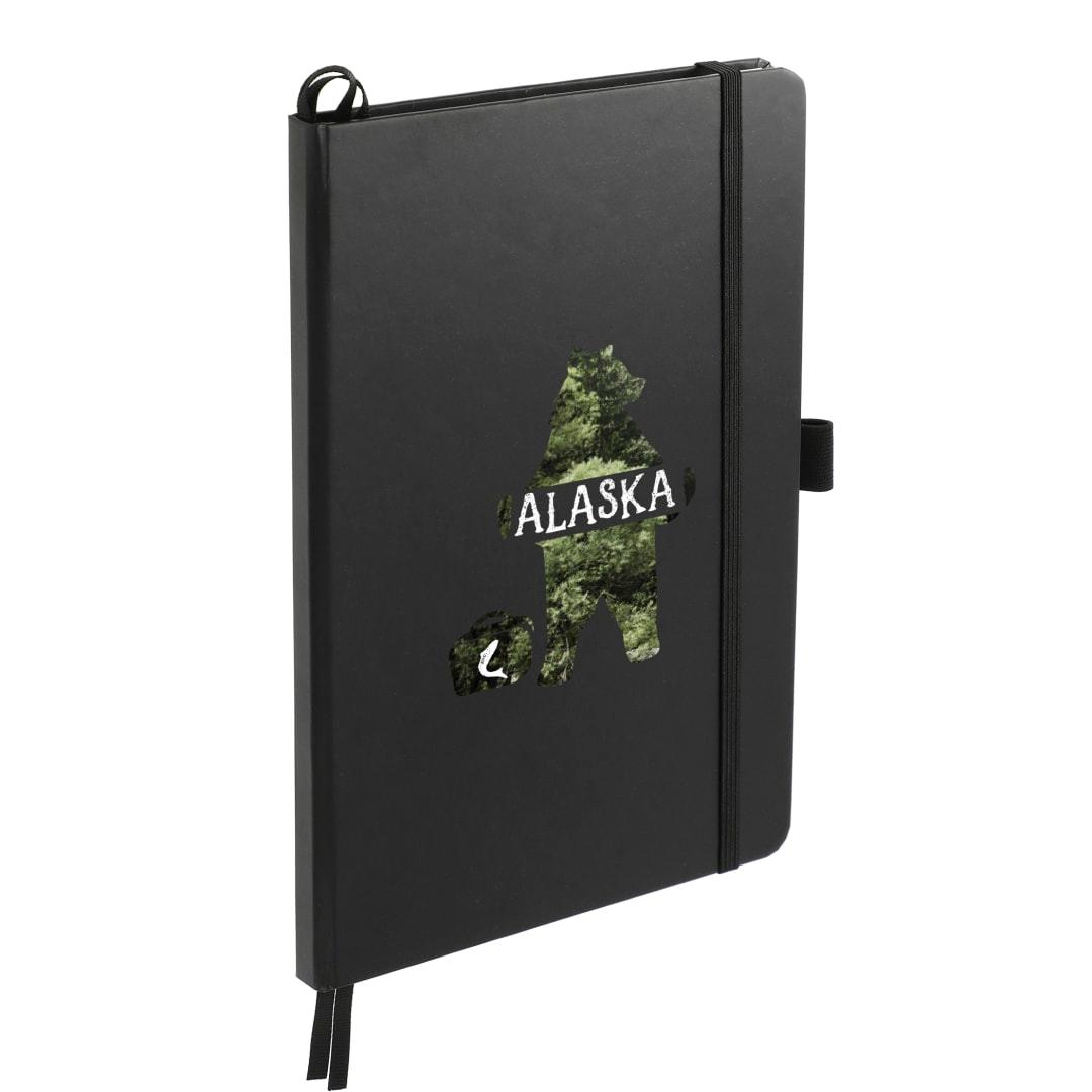Fsc® mix 5.5 x 8.5 bound journal Black miniatura 7