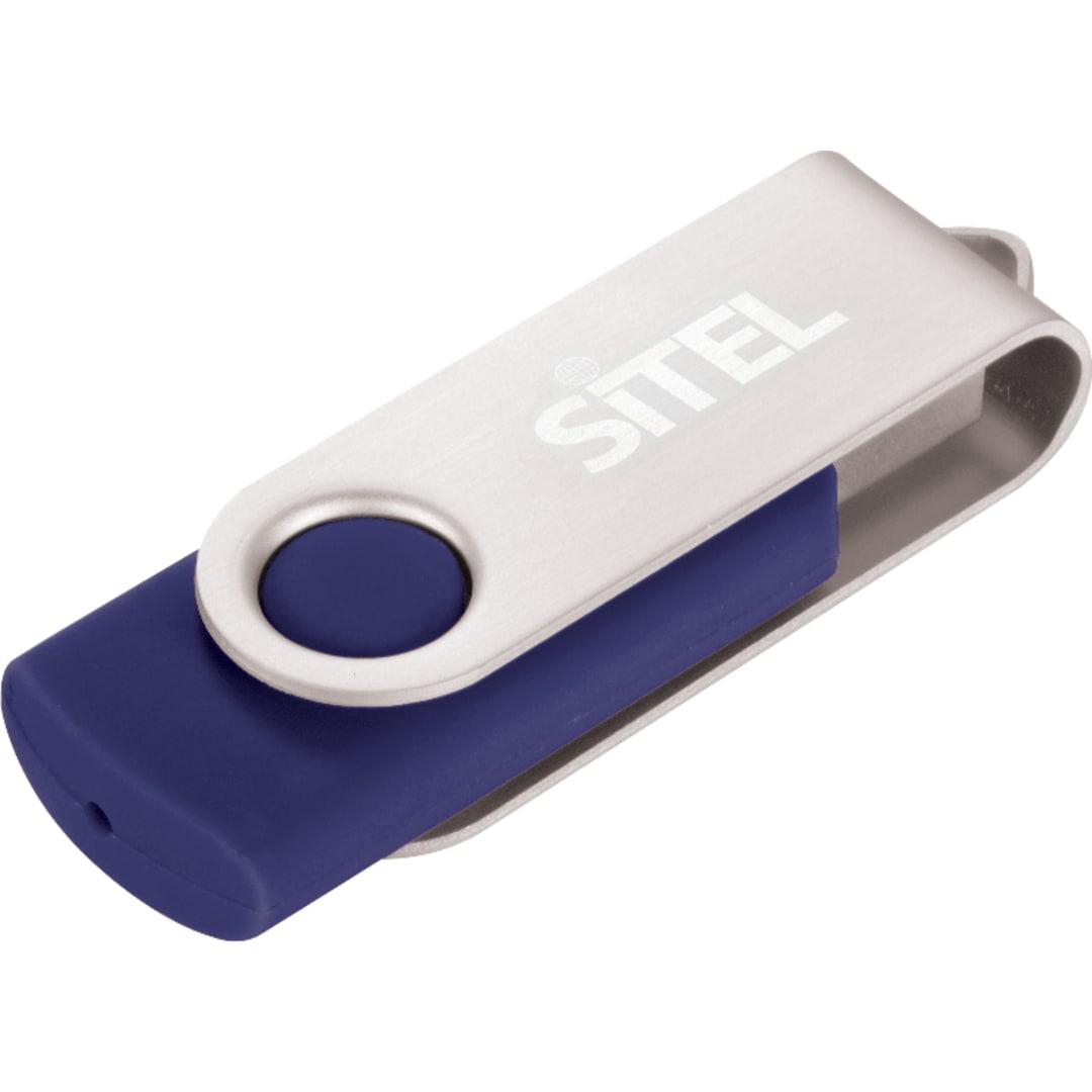 Rotate flash drive 4gb Red miniatura 8