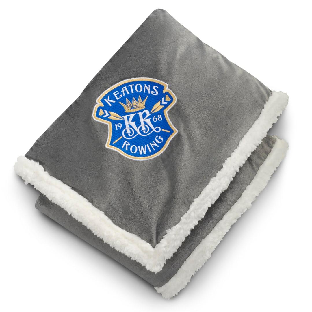 Field & co. 100% recycled pet sherpa blanket Grey miniatura 25