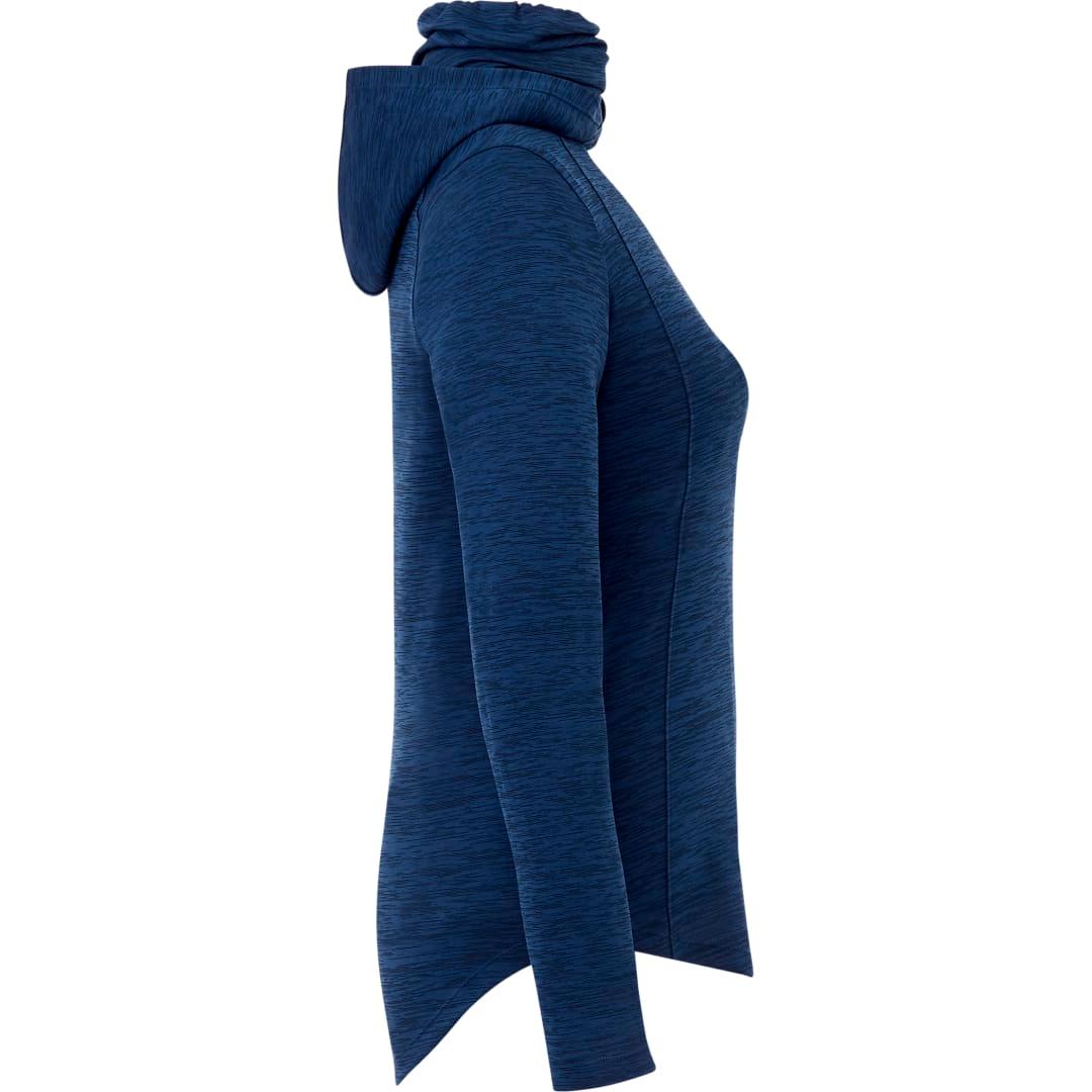 Womens sira eco knit hoody Blue miniatura 6