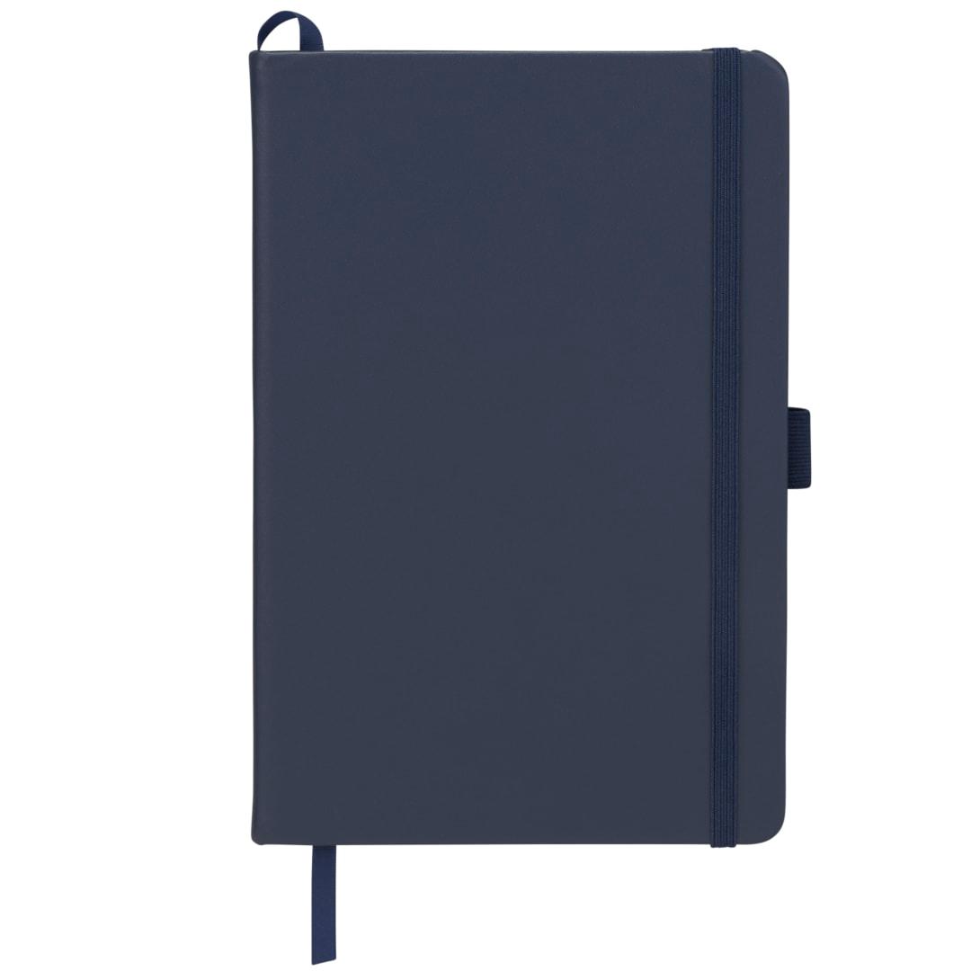 5.5 X 8.5 fsc® mix pineapple leather journal Black miniatura 12