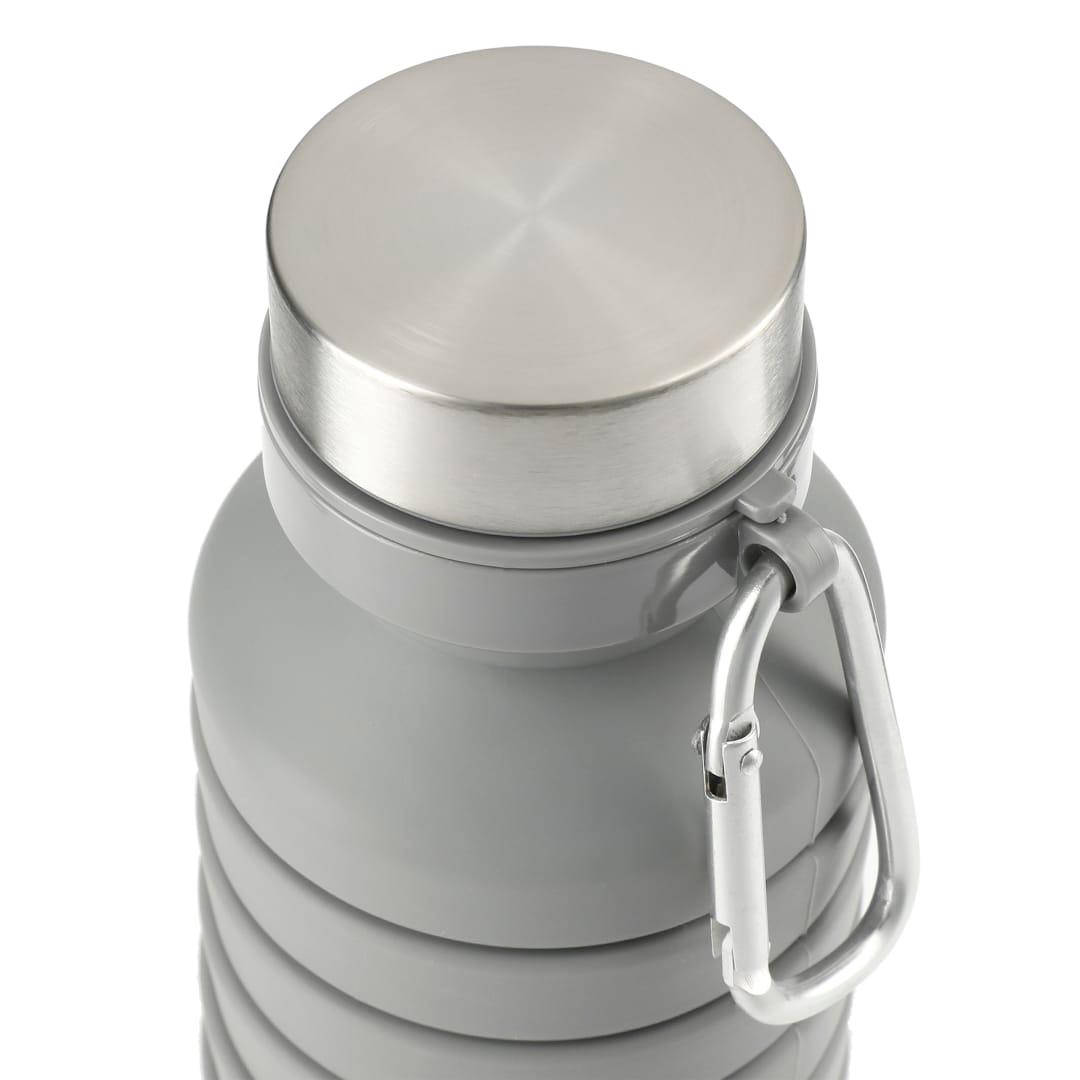 Zigoo silicone collapsible bottle 18oz Grey miniatura 18