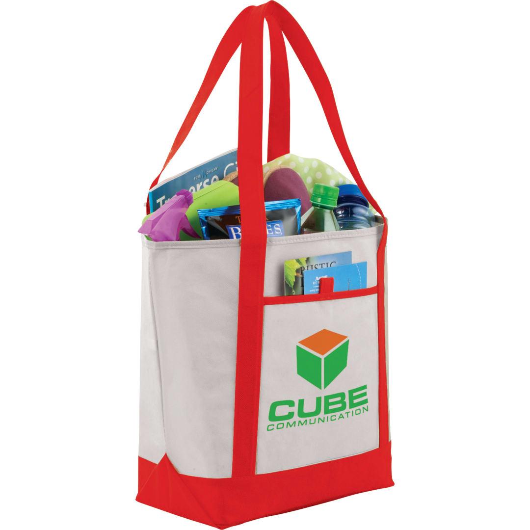 Lighthouse non-woven tote Green miniatura 30