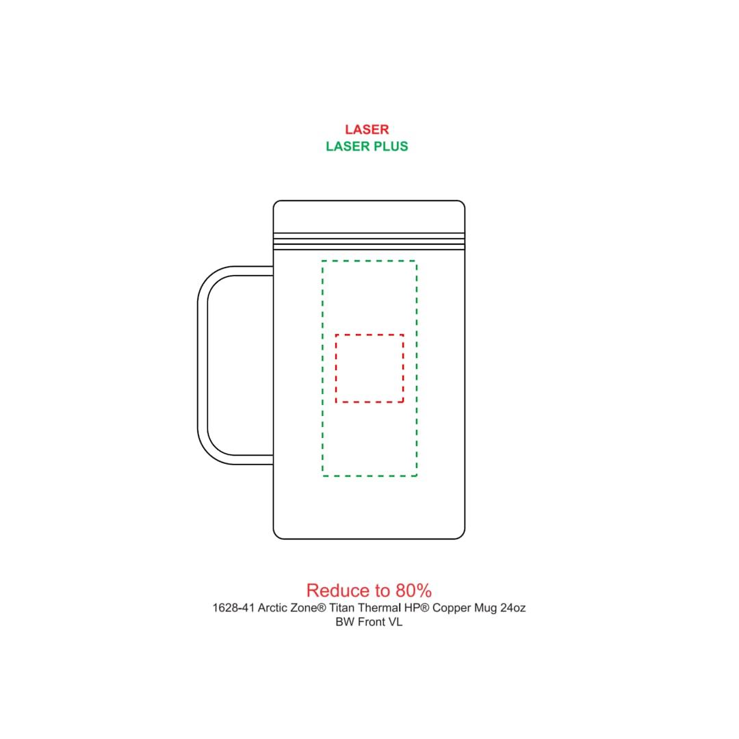 Arctic zone® titan thermal hp® copper mug 24oz Grey miniatura 4