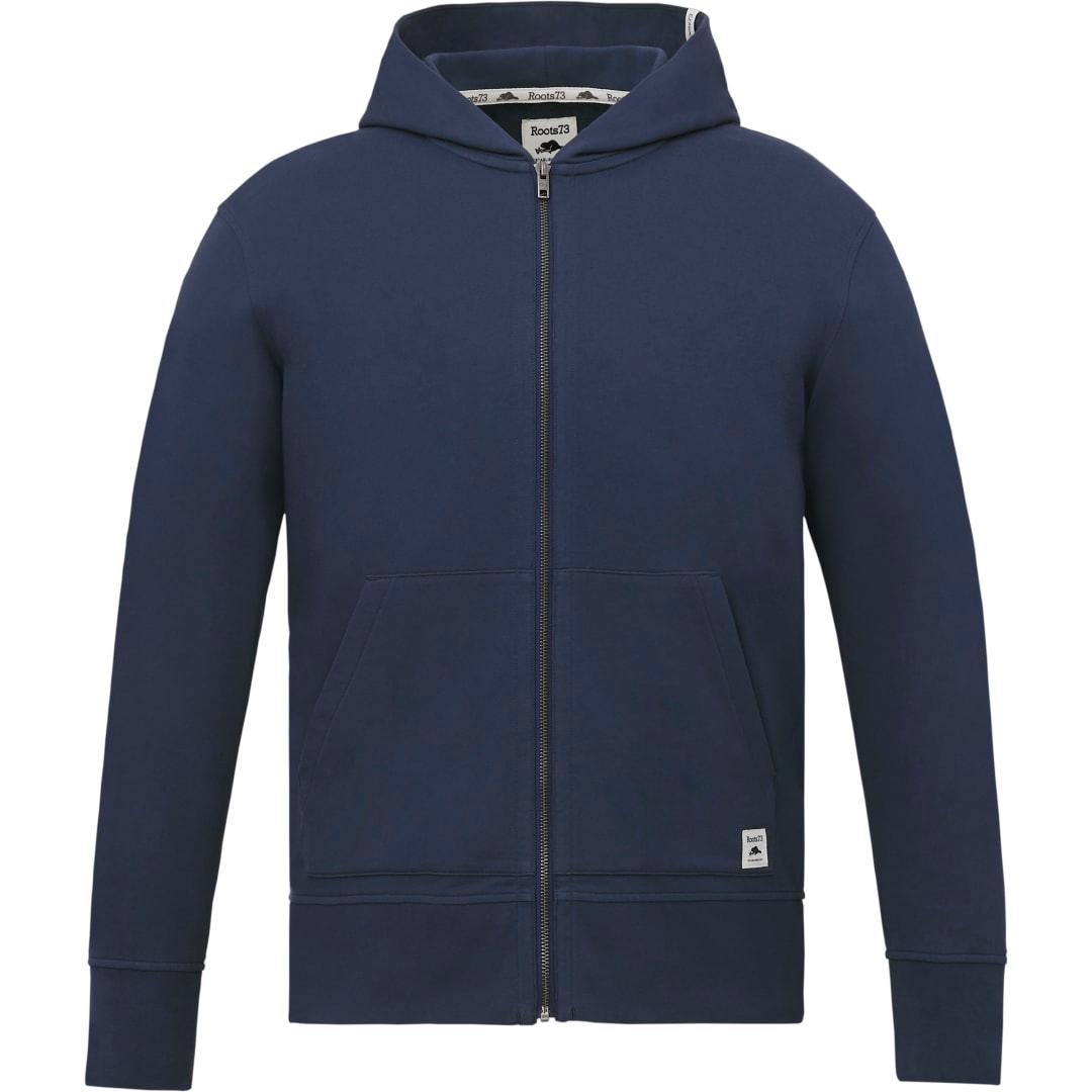 Roots73 canmore eco full zip hoody - mens Blue miniatura 3