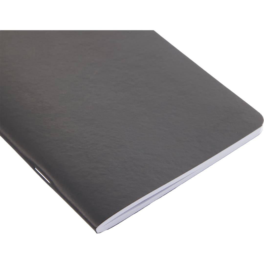 4 X 6 fsc® recycled pocket stapled notebook Black thumbnail 5