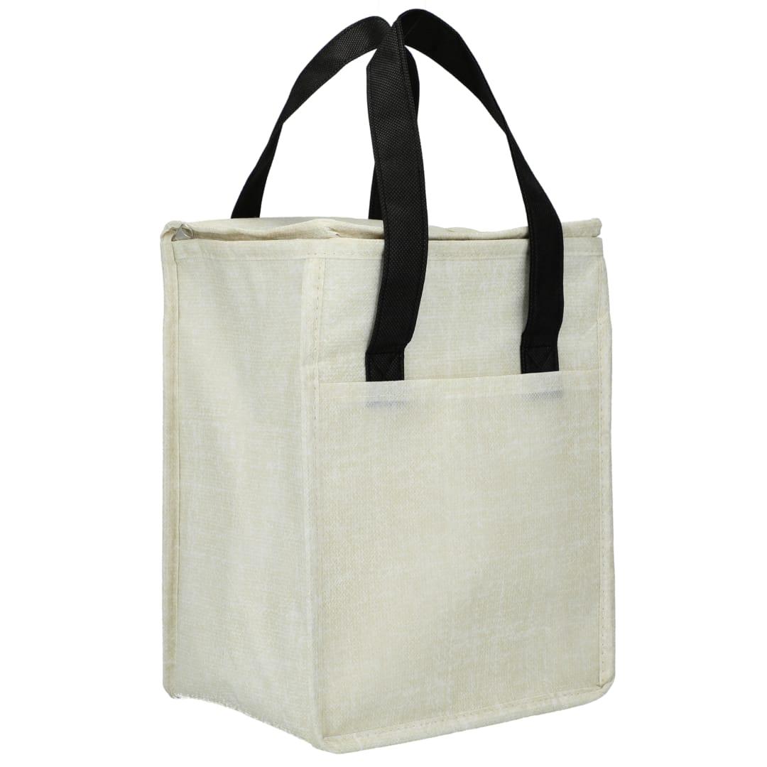 Ares recycled non-woven 12 can cooler Black miniatura 3