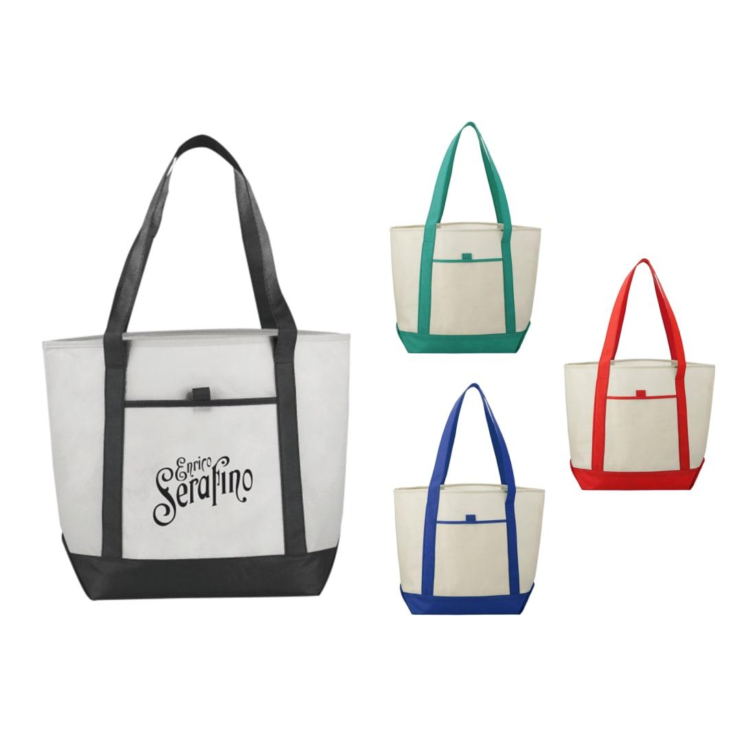 Lighthouse non-woven tote Green miniatura 10