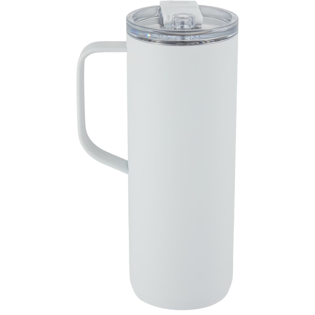 Whitney recycled tall tumbler w/ flip lid 20oz Black miniatura 13