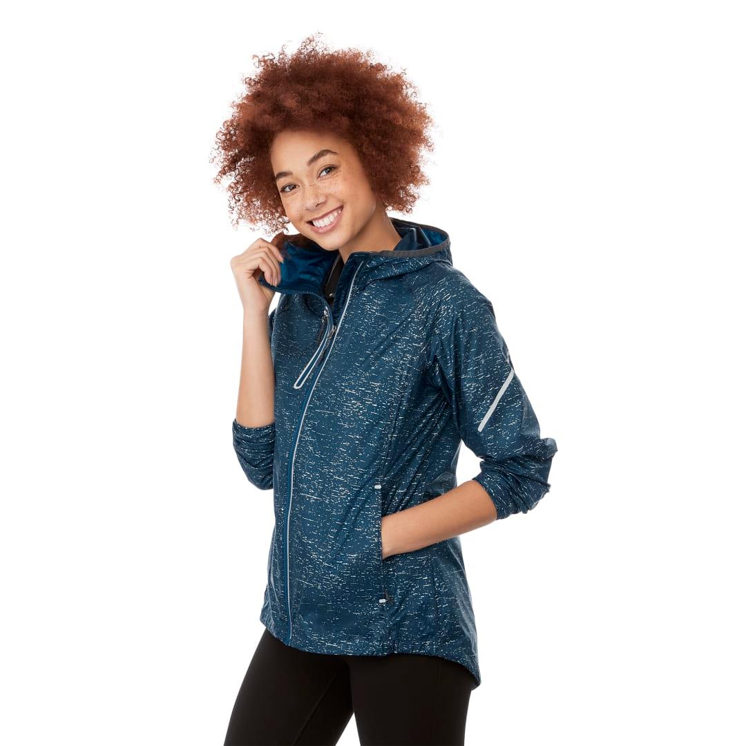 Womens signal packable jacket Black miniatura 9