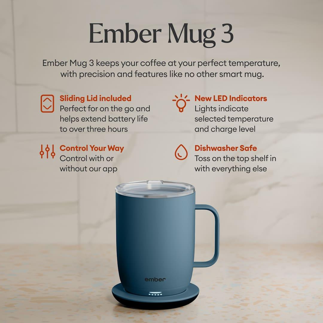 Ember mug 3 14oz Black thumbnail 90