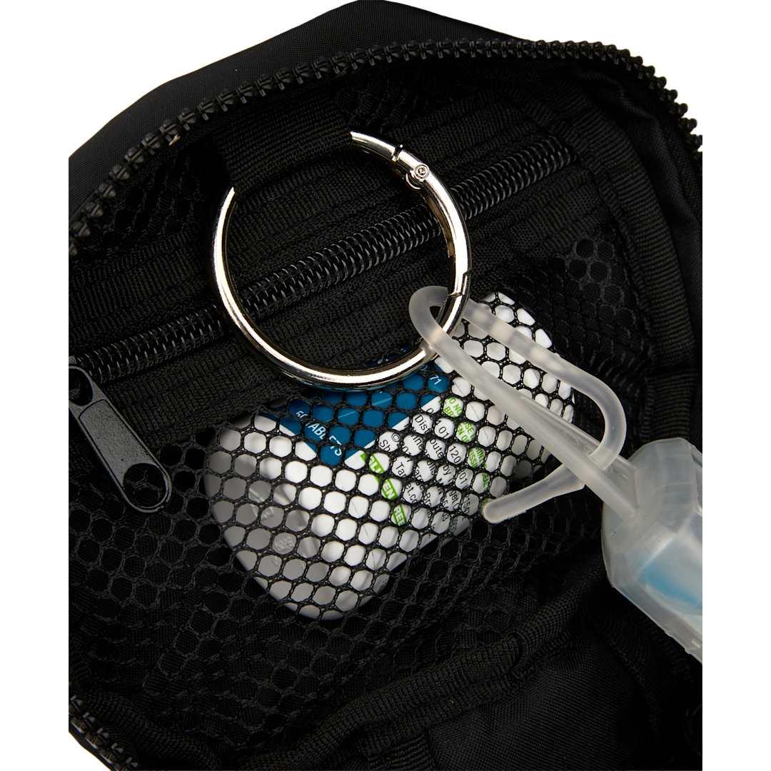 Wellable recycled round travel case Black miniatura 7