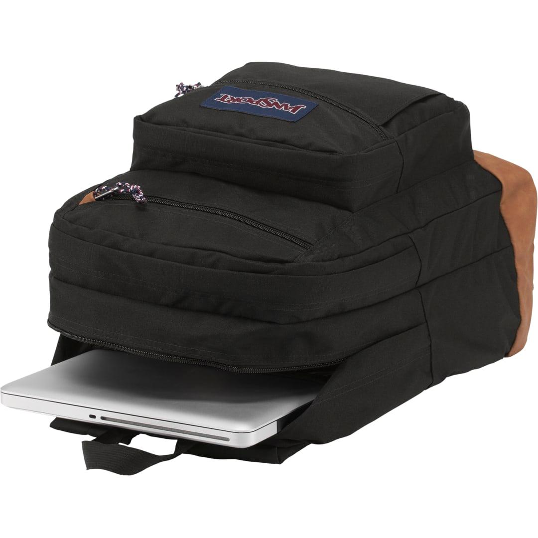 Jansport cool student 15 computer backpack Black front