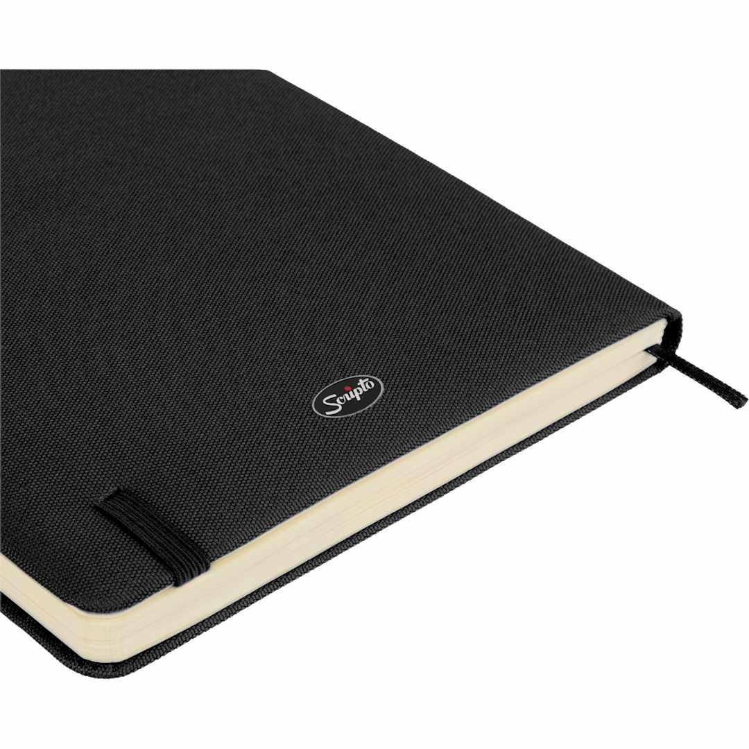 Scripto® tidal rpet bound notebook Black miniatura 5