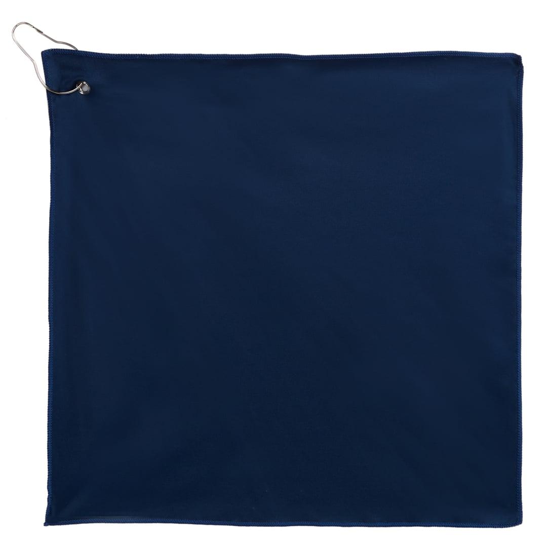 15 X 15 recycled 200g microfiber towel Black miniatura 5