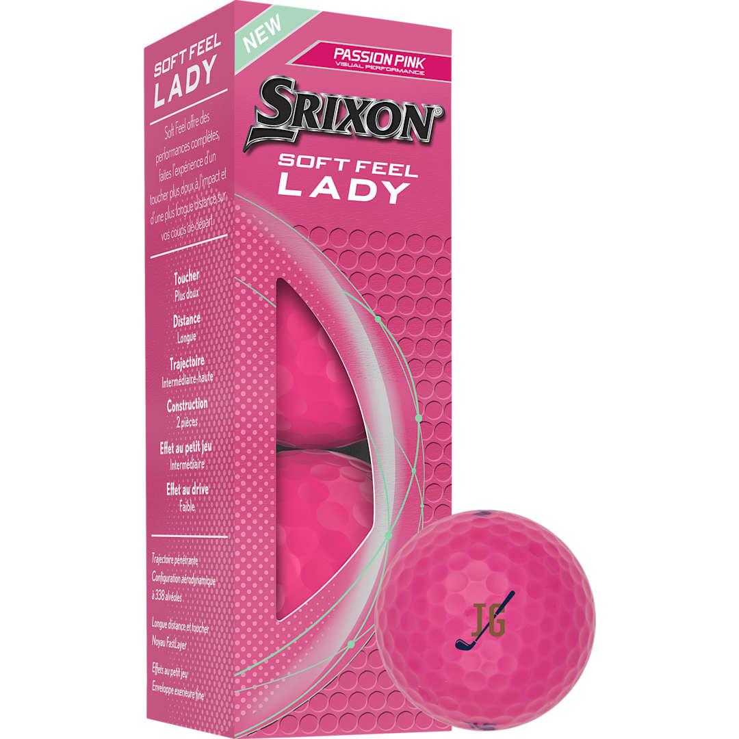 Srixon soft feel golf balls - 3 pack White miniatura 9