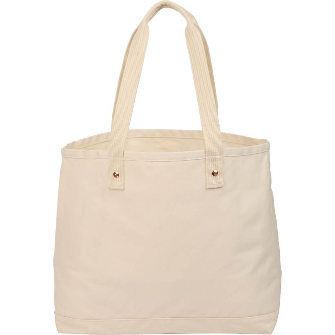 Feed organic cotton weekend tote Black miniatura 21