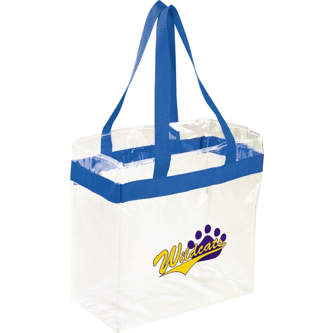 Game day clear stadium tote Black miniatura 12