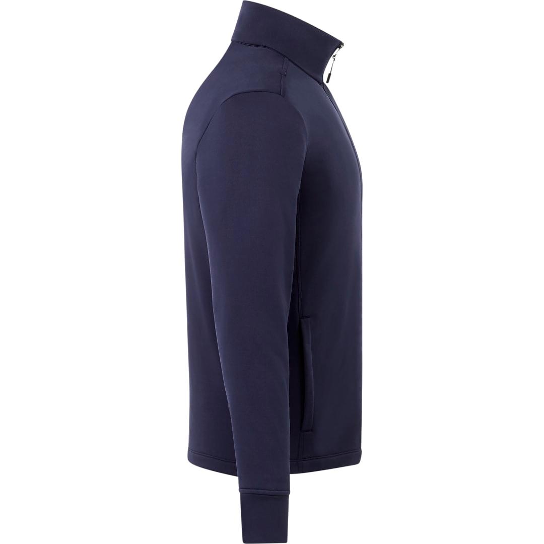 Mens frazier eco knit jacket Navy Blue miniatura 7