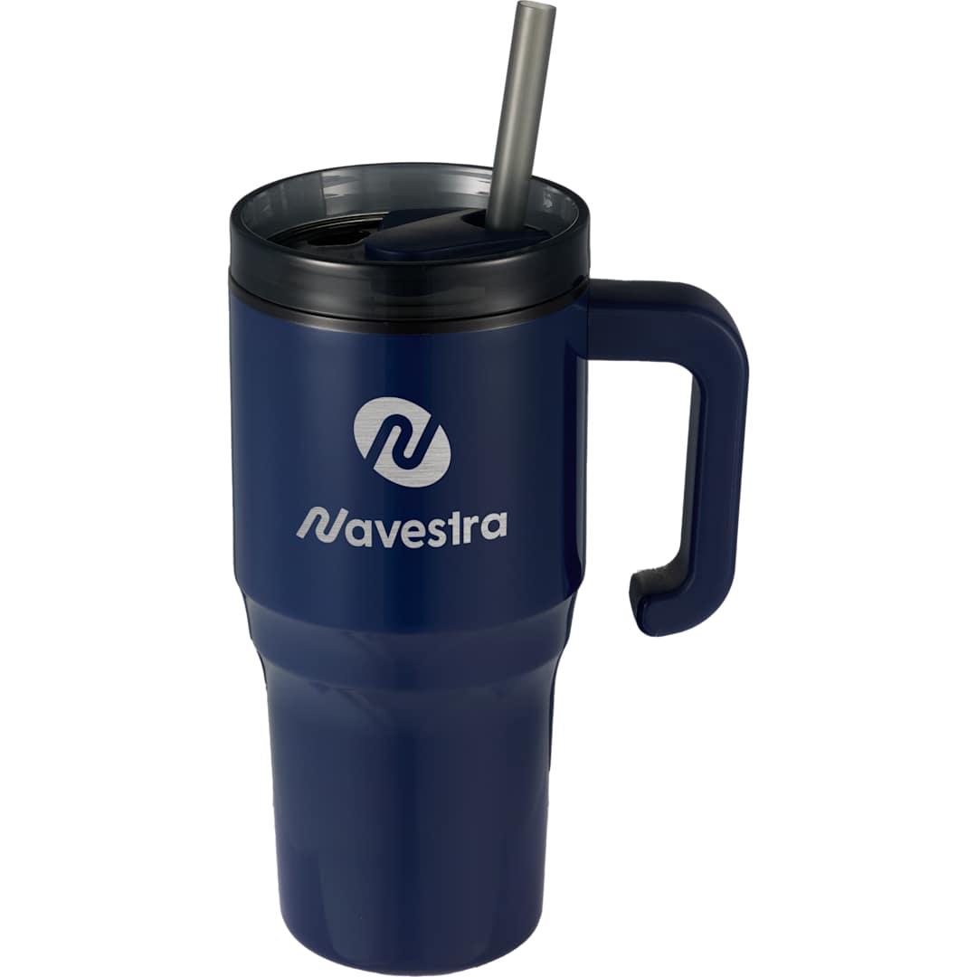 Thor 20 oz straw mug Black miniatura 9