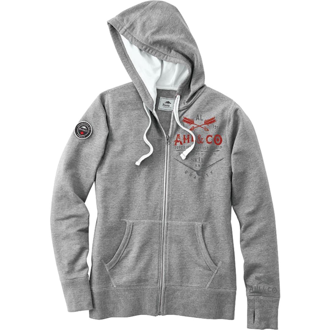 Womens sandylake roots73 f/z hoody Red miniatura 13