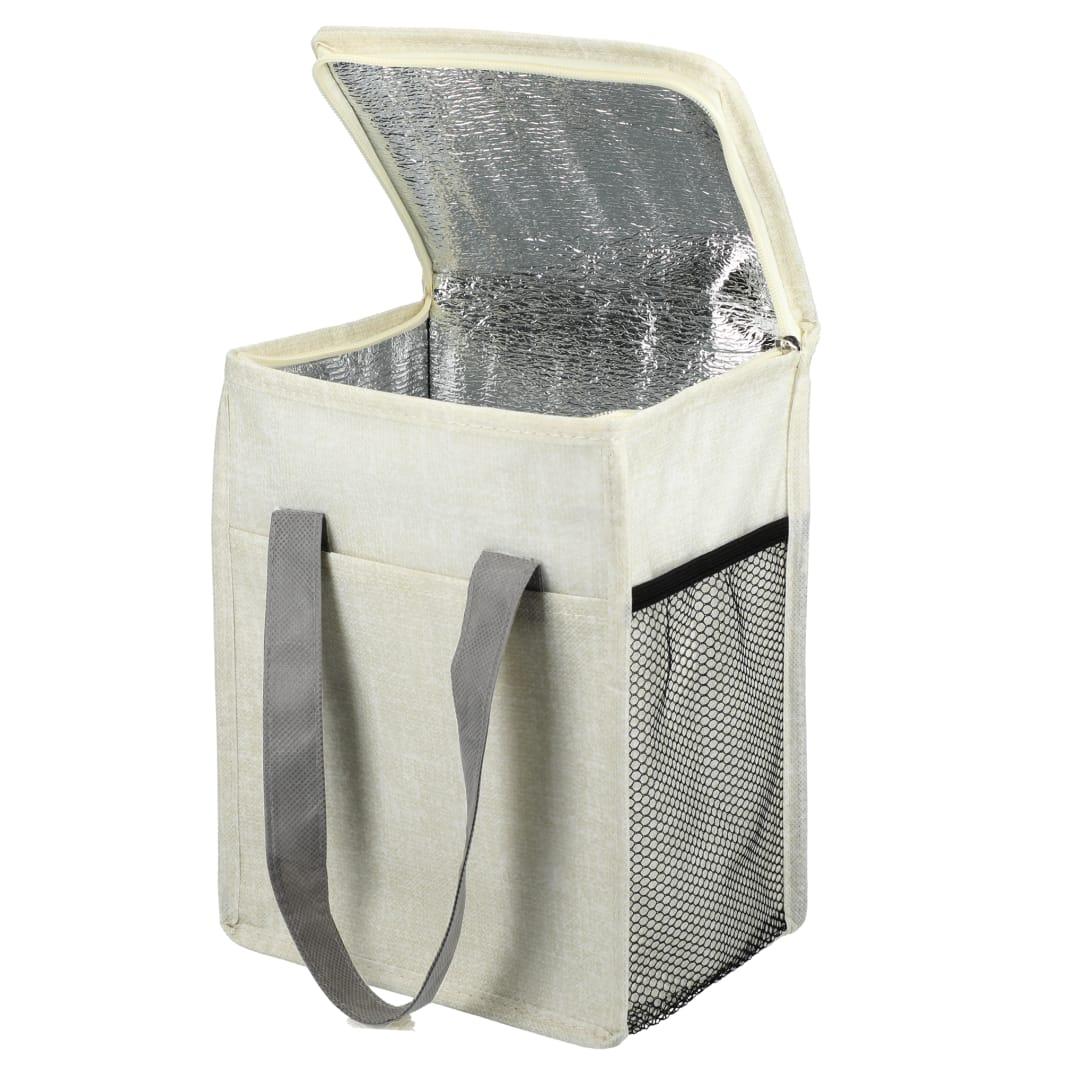 Ares recycled non-woven 12 can cooler Black miniatura 14