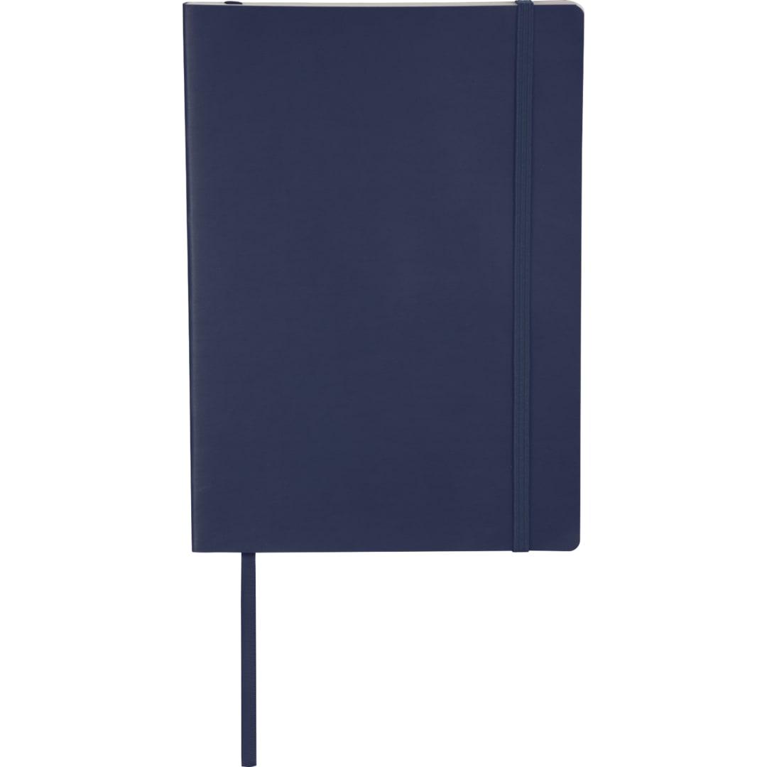 Fsc® mix 6.75 x 9.5 pedova™ large soft journal Navy Blue miniatura 8