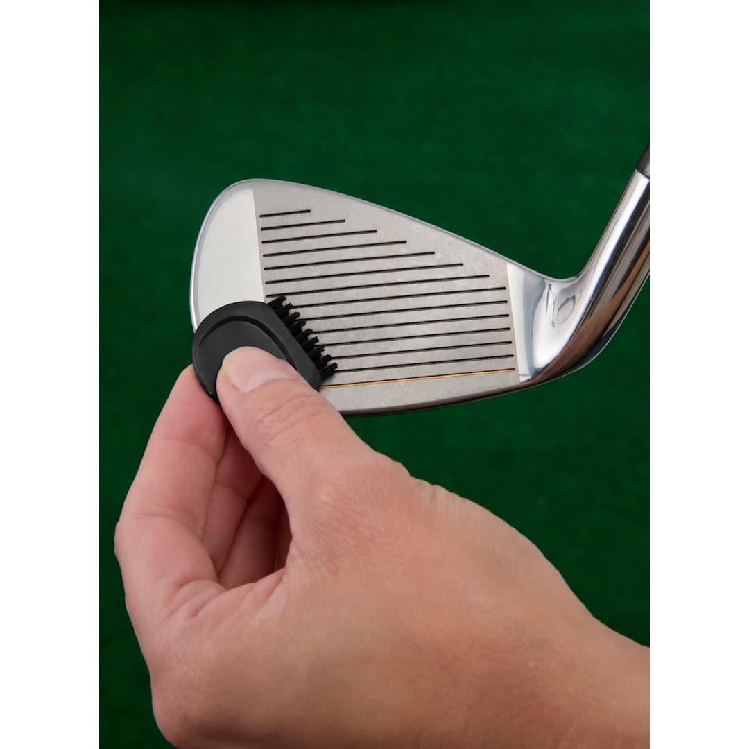 Recycled mini golf club brush Black miniatura 3