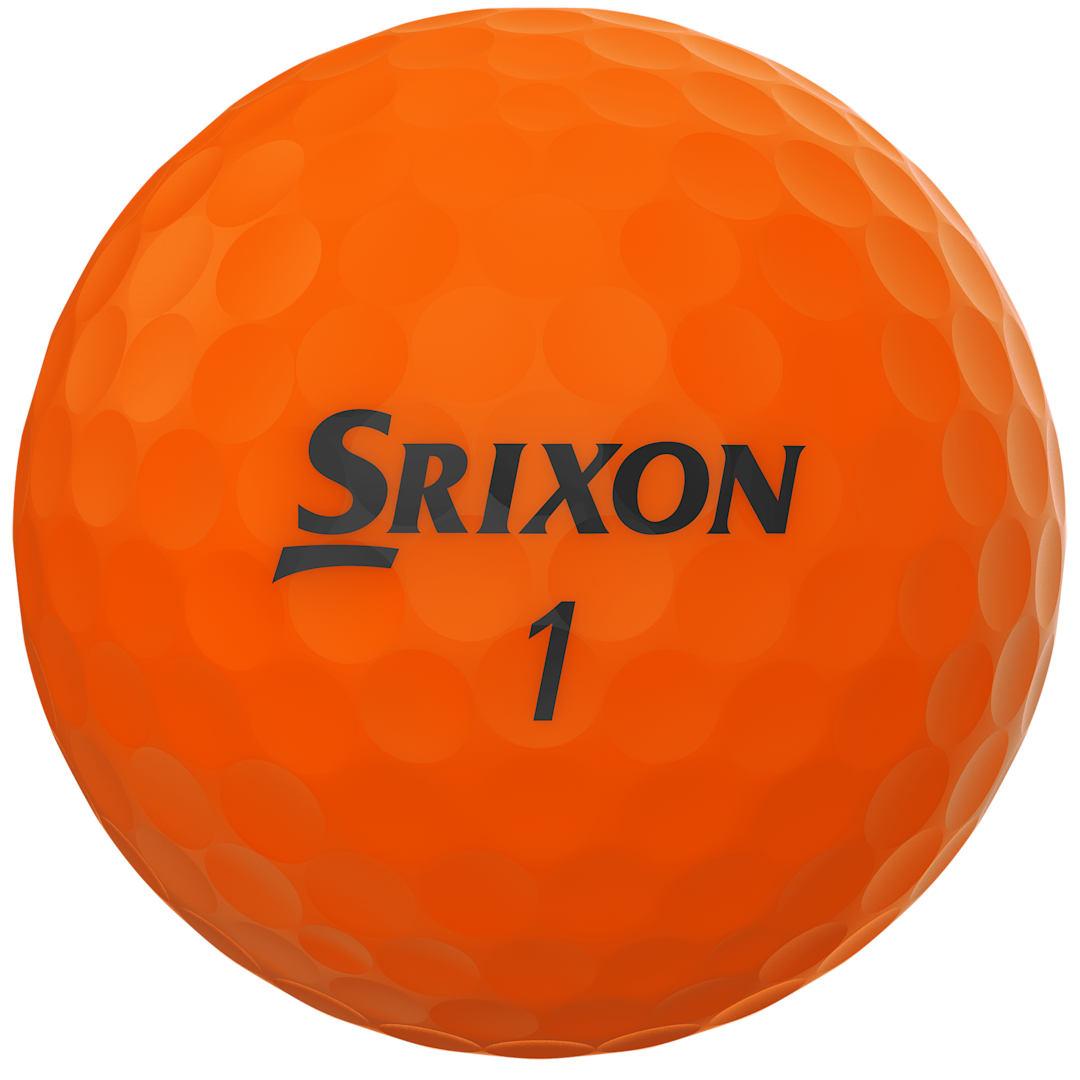 Srixon soft feel brite golf balls - 3 pack Orange miniatura 5