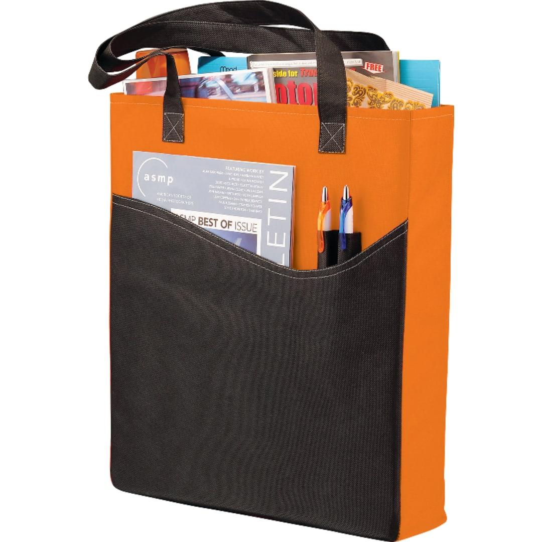 Rivers pocket non-woven convention tote Green miniatura 13