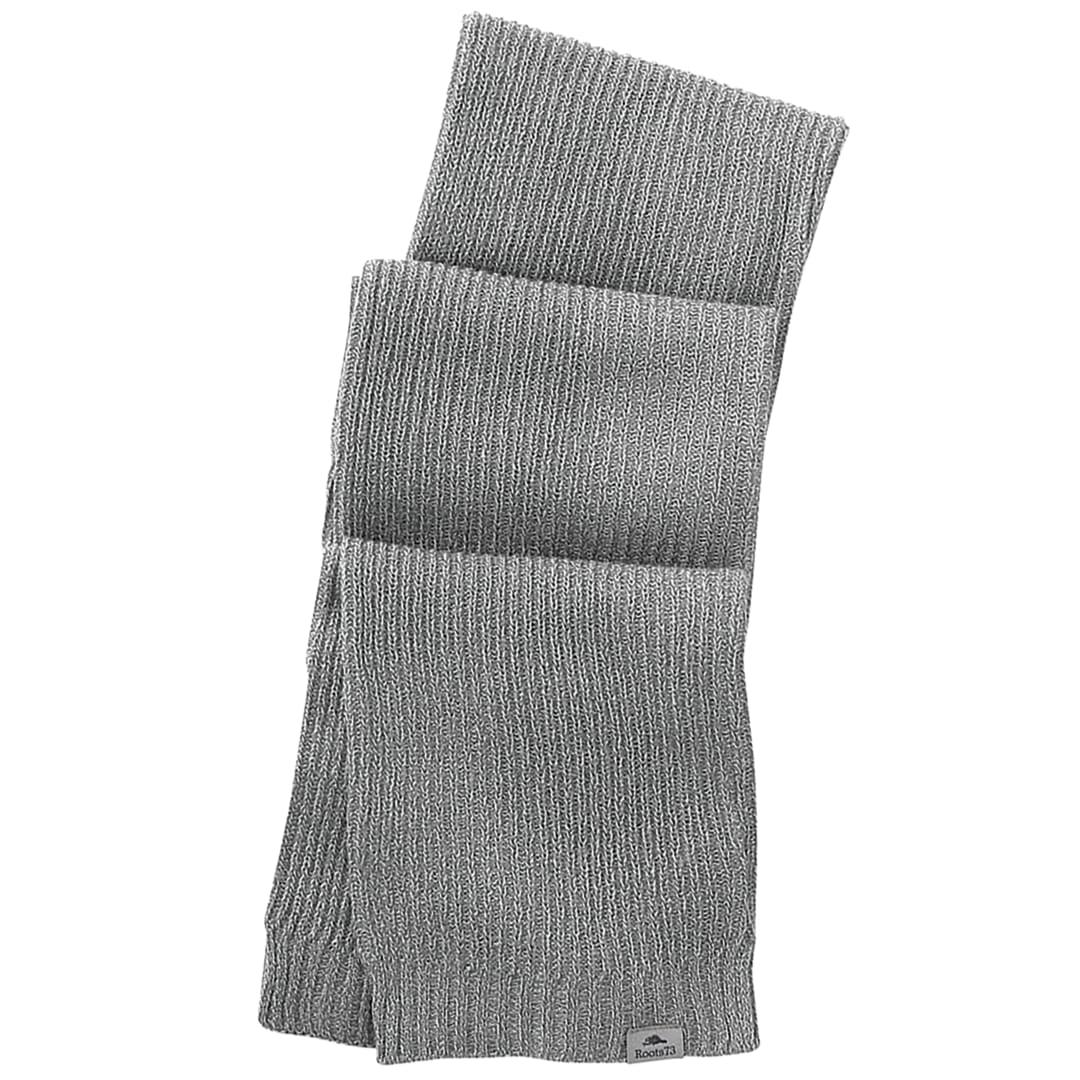 Unisex ravenlake roots73 knit scarf Dark Gray miniatura 6