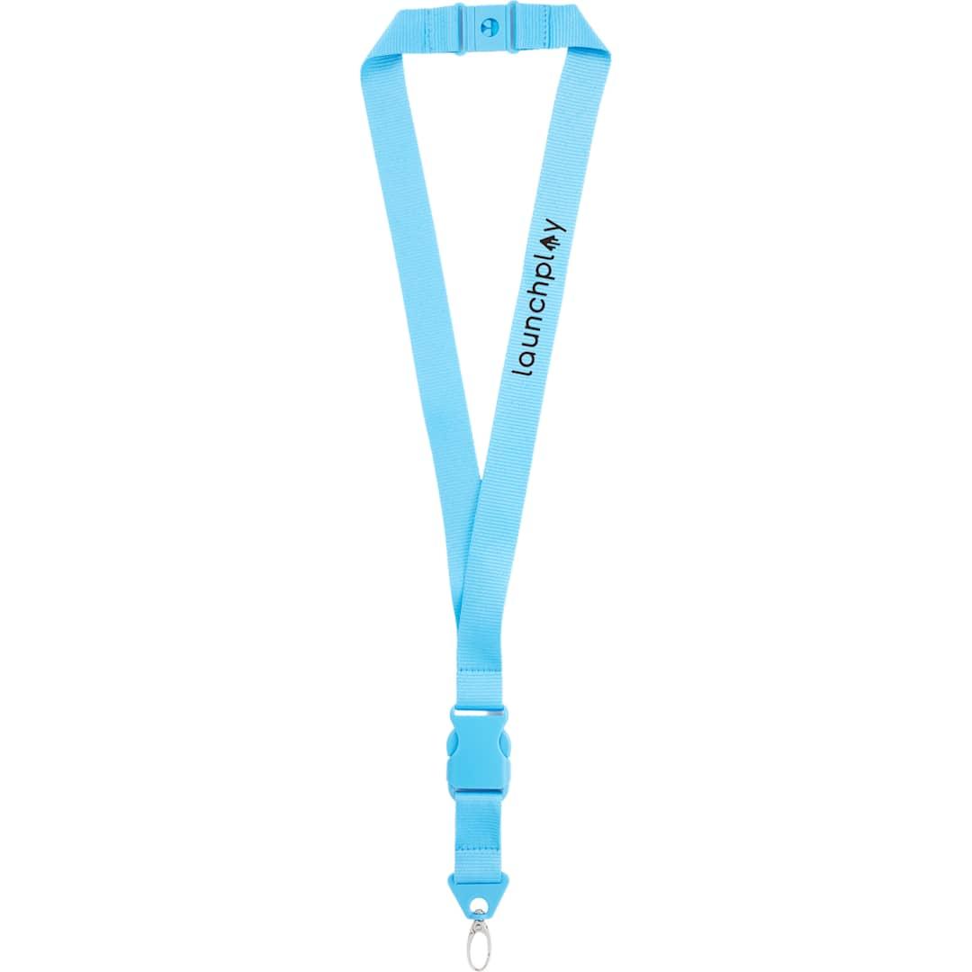 Monochrome hang in there lanyard Blue miniatura 8