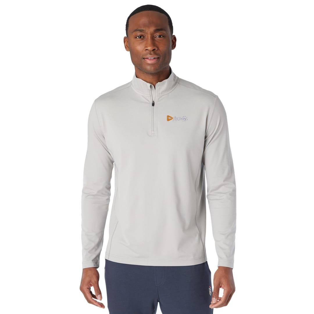 Greatness wins core tech quarter zip - mens Grey miniatura 11
