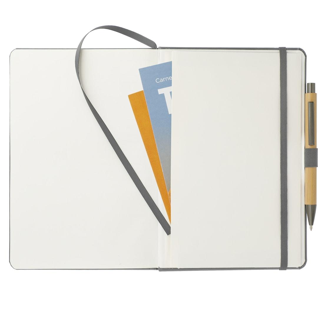 Fsc® mix 5.75 x 8.5 pedova™ pocket bound journal Navy Blue miniatura 14
