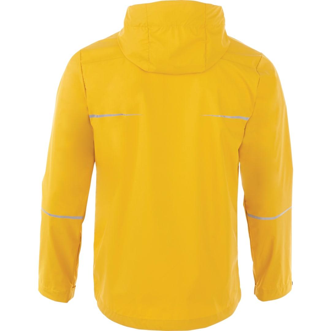 Mens cascade jacket Yellow front