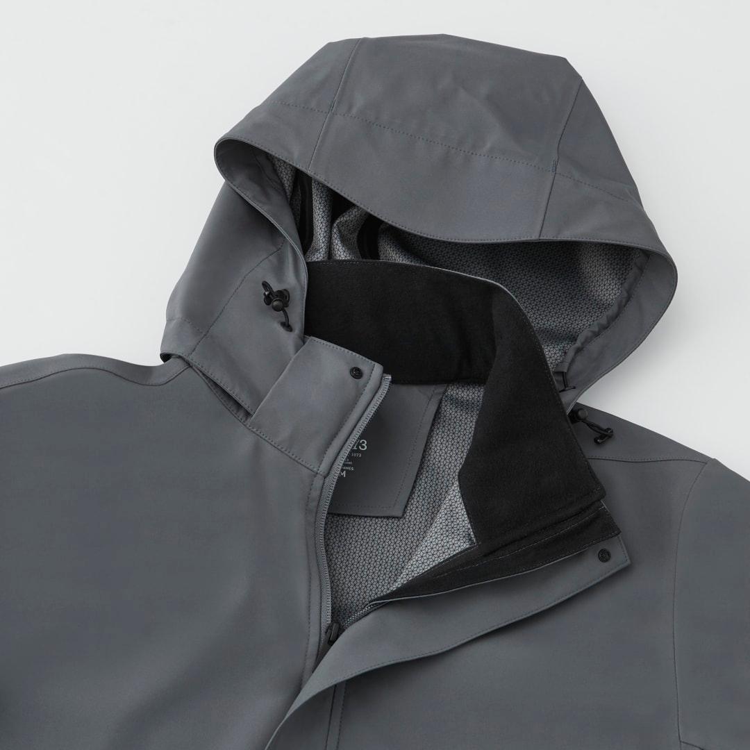 Roots73 napanee eco softshell jacket - mens Dark Gray miniatura 3