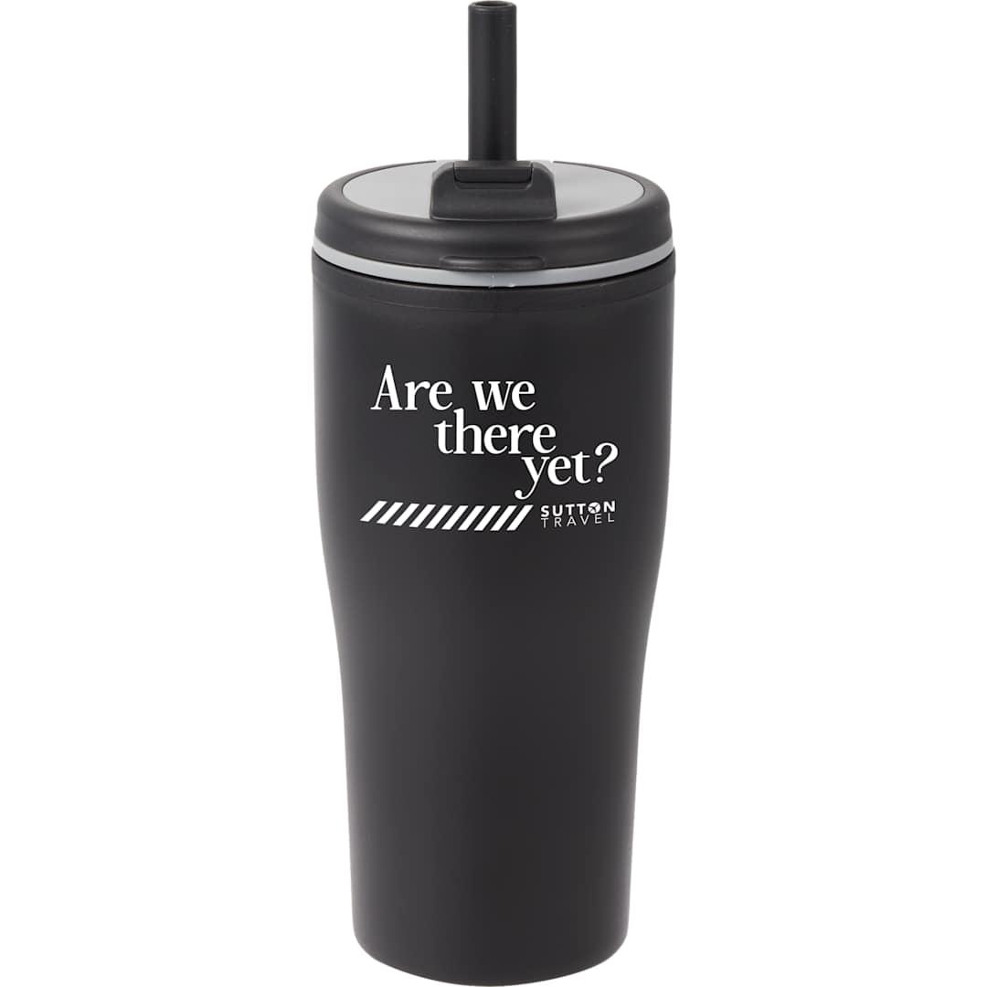 Tango rpp tumbler w/ silicone straw 20oz Black miniatura 10