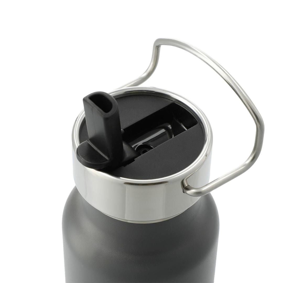Thor copper vacuum insulated bottle 25oz straw lid Black miniatura 14