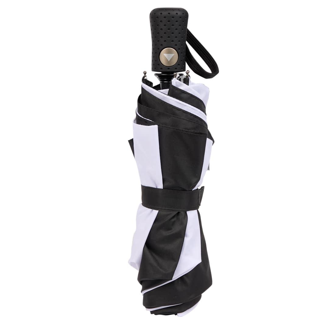 46 Recycled auto open umbrella Black miniatura 18