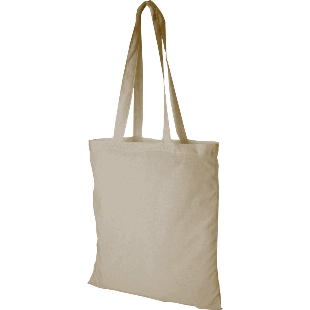Carolina 4oz cotton canvas tote Black miniatura 4