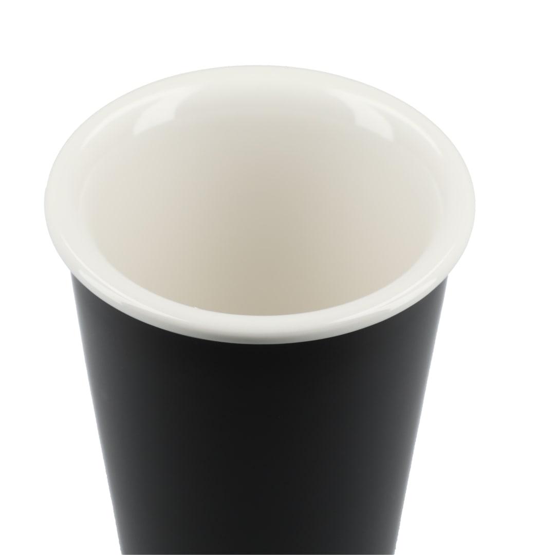 Im not a paper cup 10oz ceramic tumbler Black miniatura 6