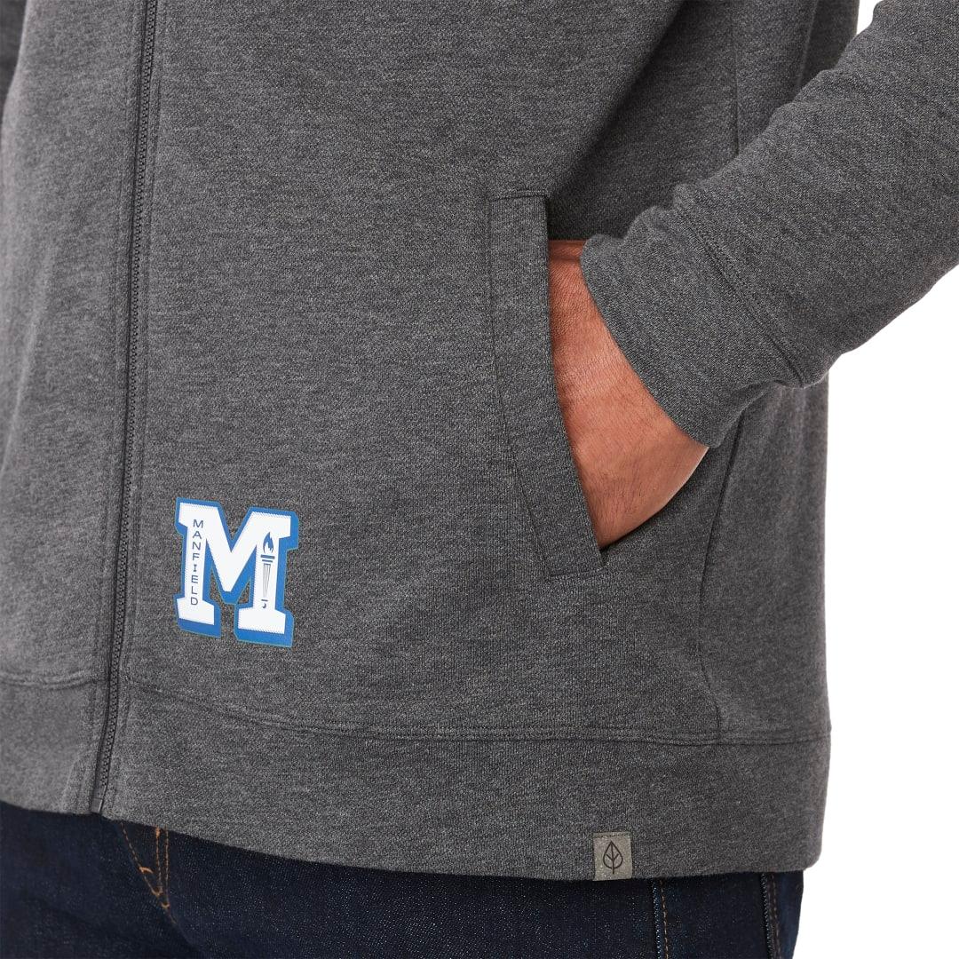 Rigi eco knit full zip - mens Navy Blue miniatura 19
