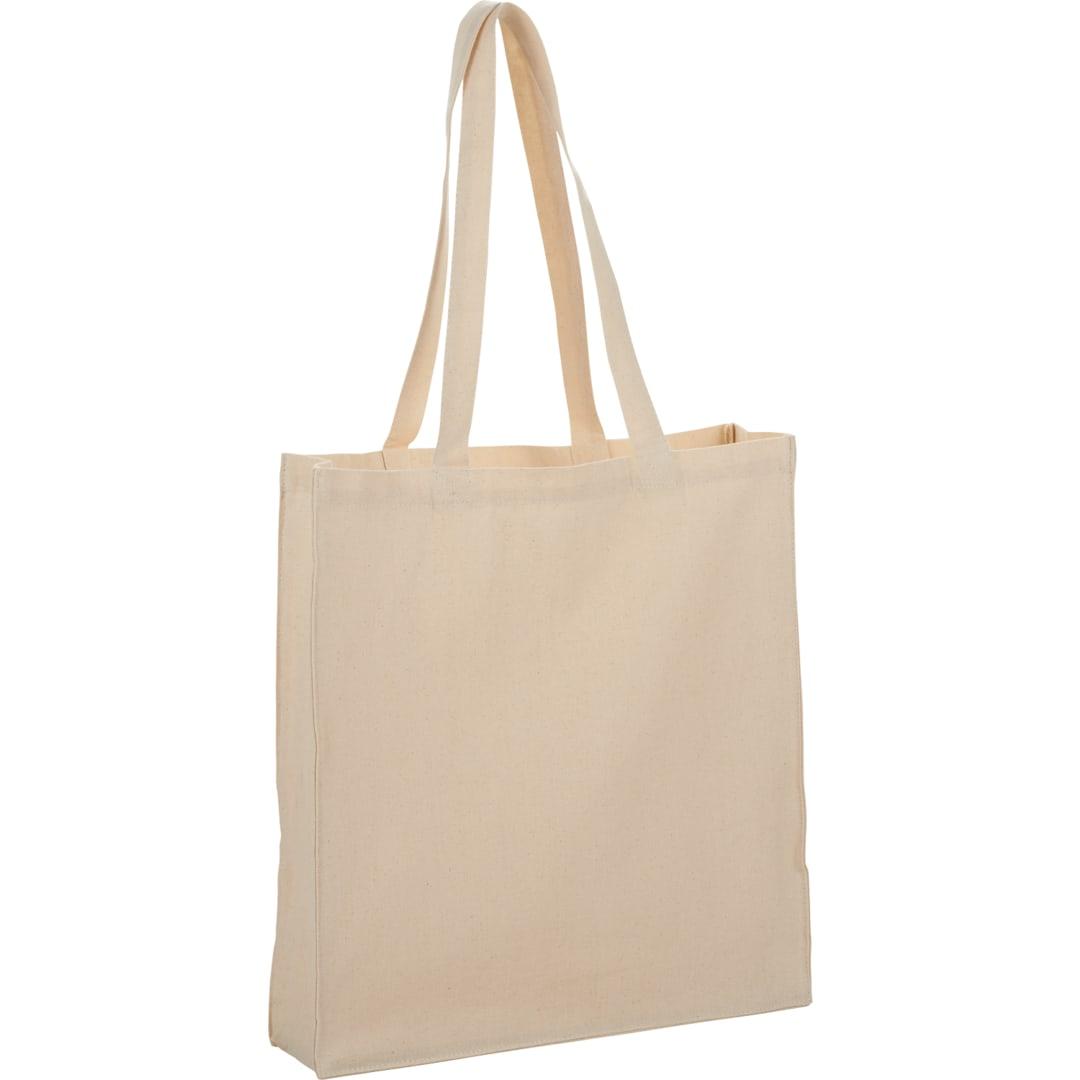 Odessa 8oz cotton canvas tote Black miniatura 5