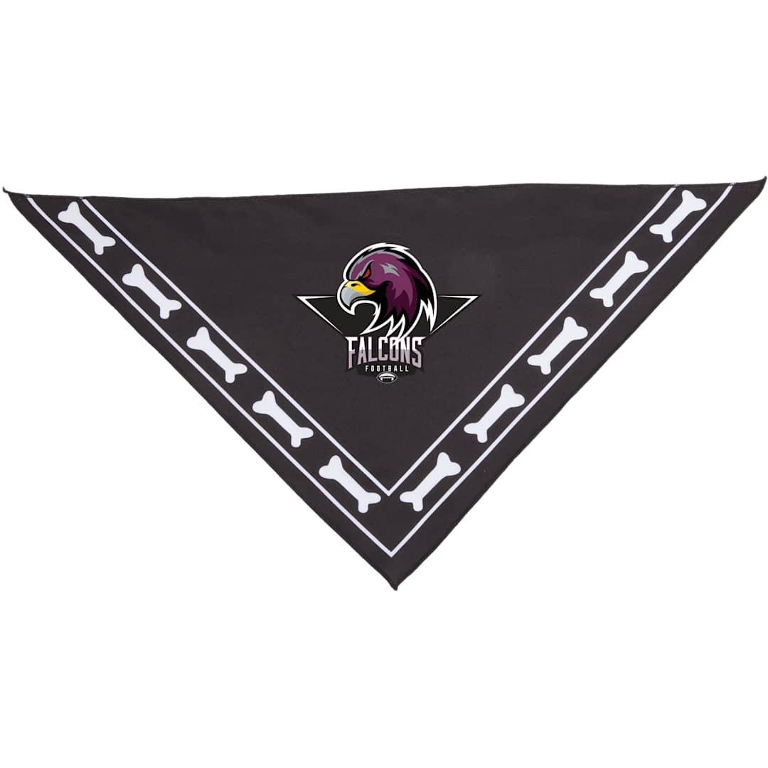 Paws & claws pet bandana Black miniatura 8