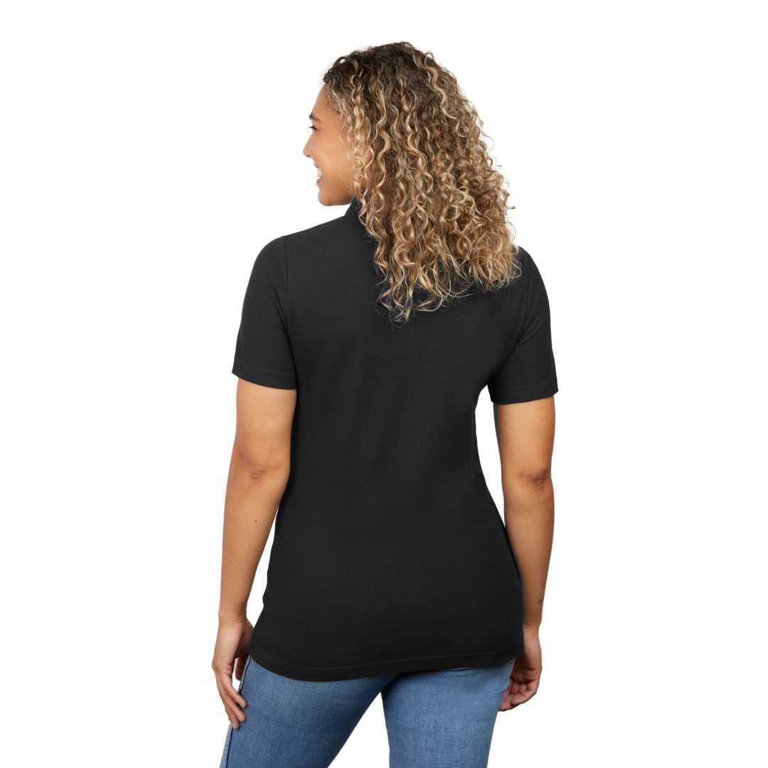 Palo short sleeve 100% cotton pique polo - womens White miniatura 37